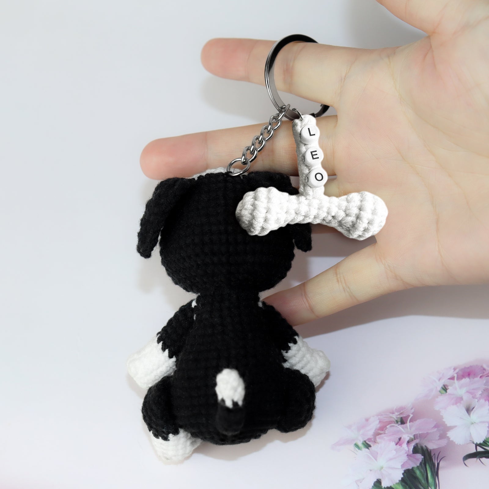 Custom Pet Crochet Keychain from Photo - OARSE