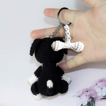 Custom Pet Crochet Keychain from Photo - OARSE