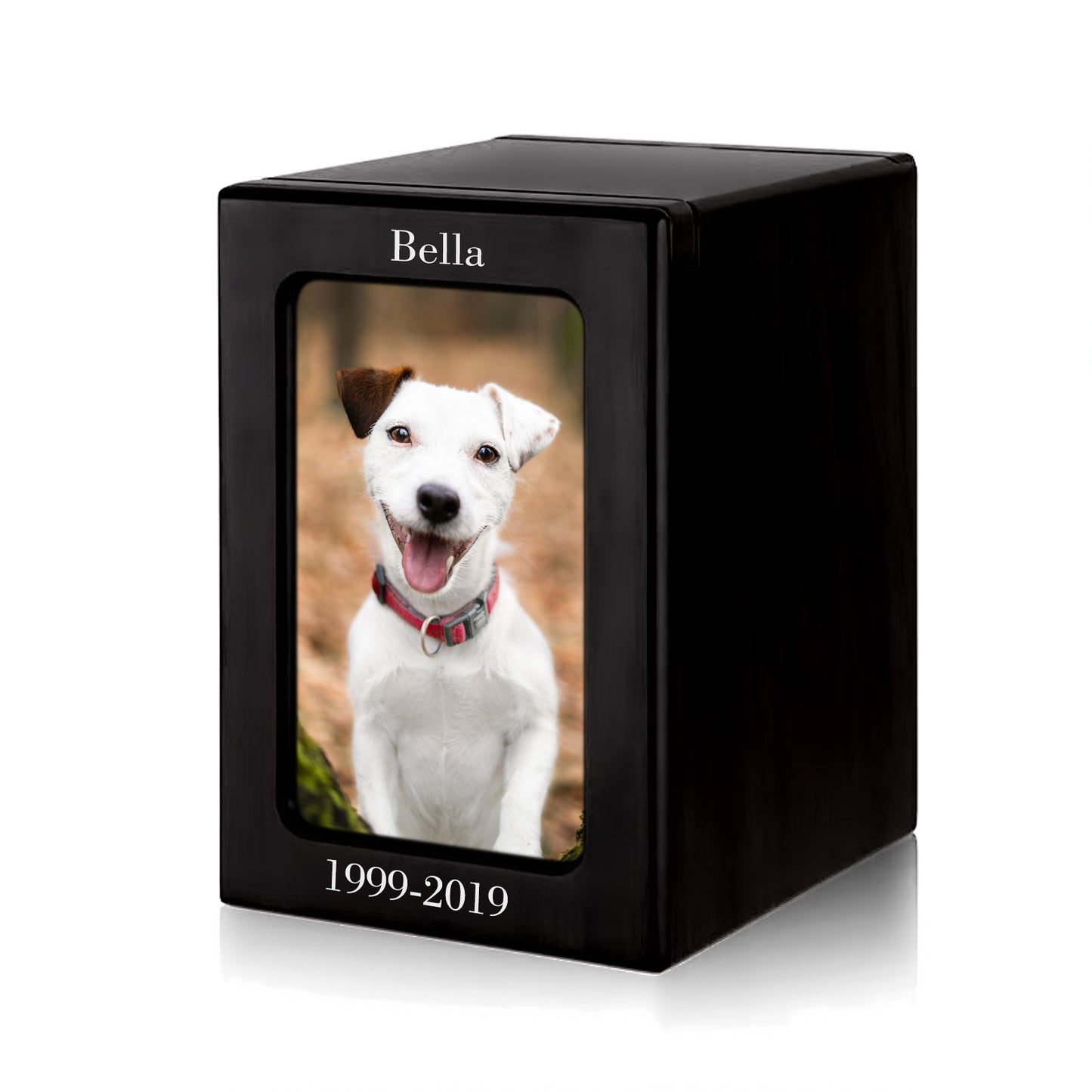 Custom Pet Memorial Urn Box with Photo for Ashes Personalized  Dog Cremation Keepsake - OARSE