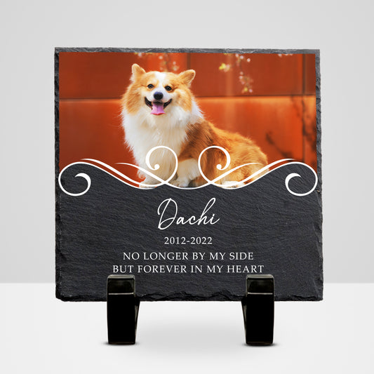 Custom Square Pet Memorial Plaque Personalized Bereavement Gifts for Loss of Dog - OARSE