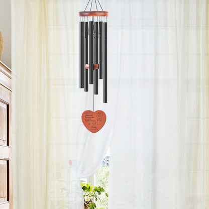 Custom Dog Remembrance Wind Chimes with Name Personalized Pet Sympathy Gift - OARSE