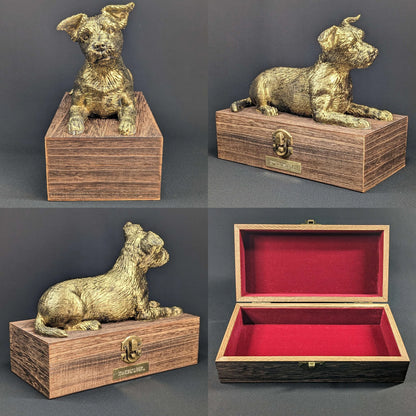 Custom Pet Cremation Urns Personalized Yorkshire Terrier Ashes Box - OARSE
