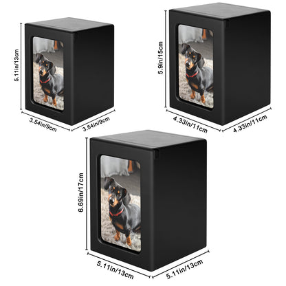 Custom Pet Memorial Urn Box with Photo for Ashes Personalized  Dog Cremation Keepsake - OARSE