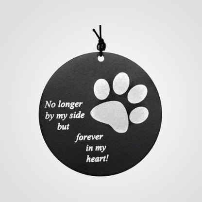Custom Pet Memorial Wind Chime with Name Pet for Personalized Dog Remembrance Gift - OARSE