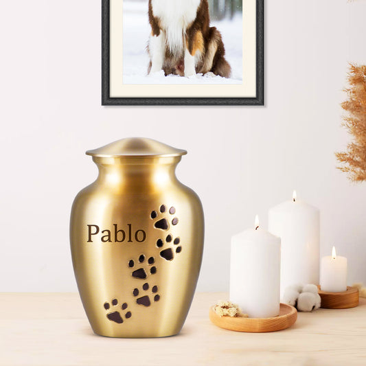 Custom Pet Urn for Dogs and Cats with Name Personalized Laser Engraving - OARSE
