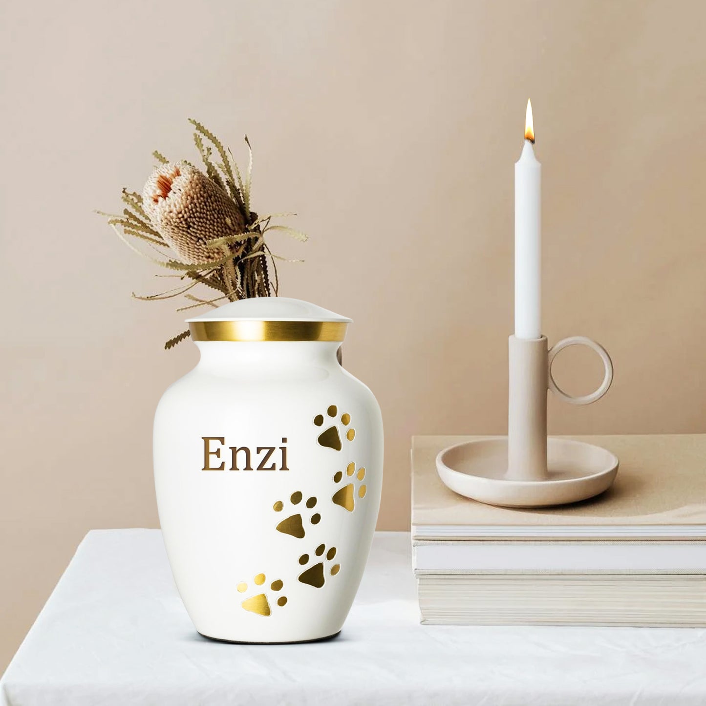 Custom Pet Urn for Dogs and Cats with Name Personalized Laser Engraving - OARSE