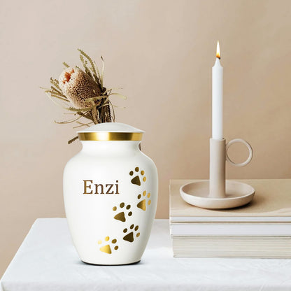 Custom Pet Urn for Dogs and Cats with Name Personalized Laser Engraving - OARSE