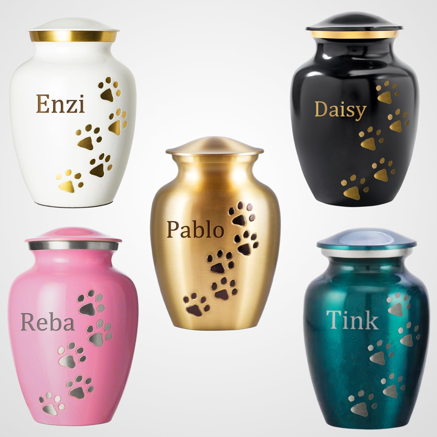 Custom Pet Urn for Dogs and Cats with Name Personalized Laser Engraving - OARSE
