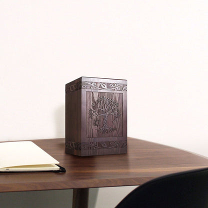 Custom Small Pet Cremation Urns with Name Engraved Dog Memorial Keepsake Box - OARSE