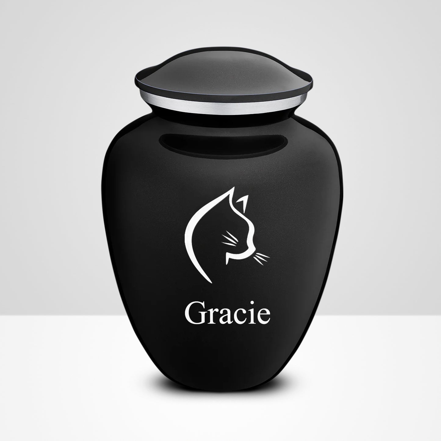Custom cat Cremation Urns For Ashes Personalized  Pet Memorial Urn with Name - OARSE
