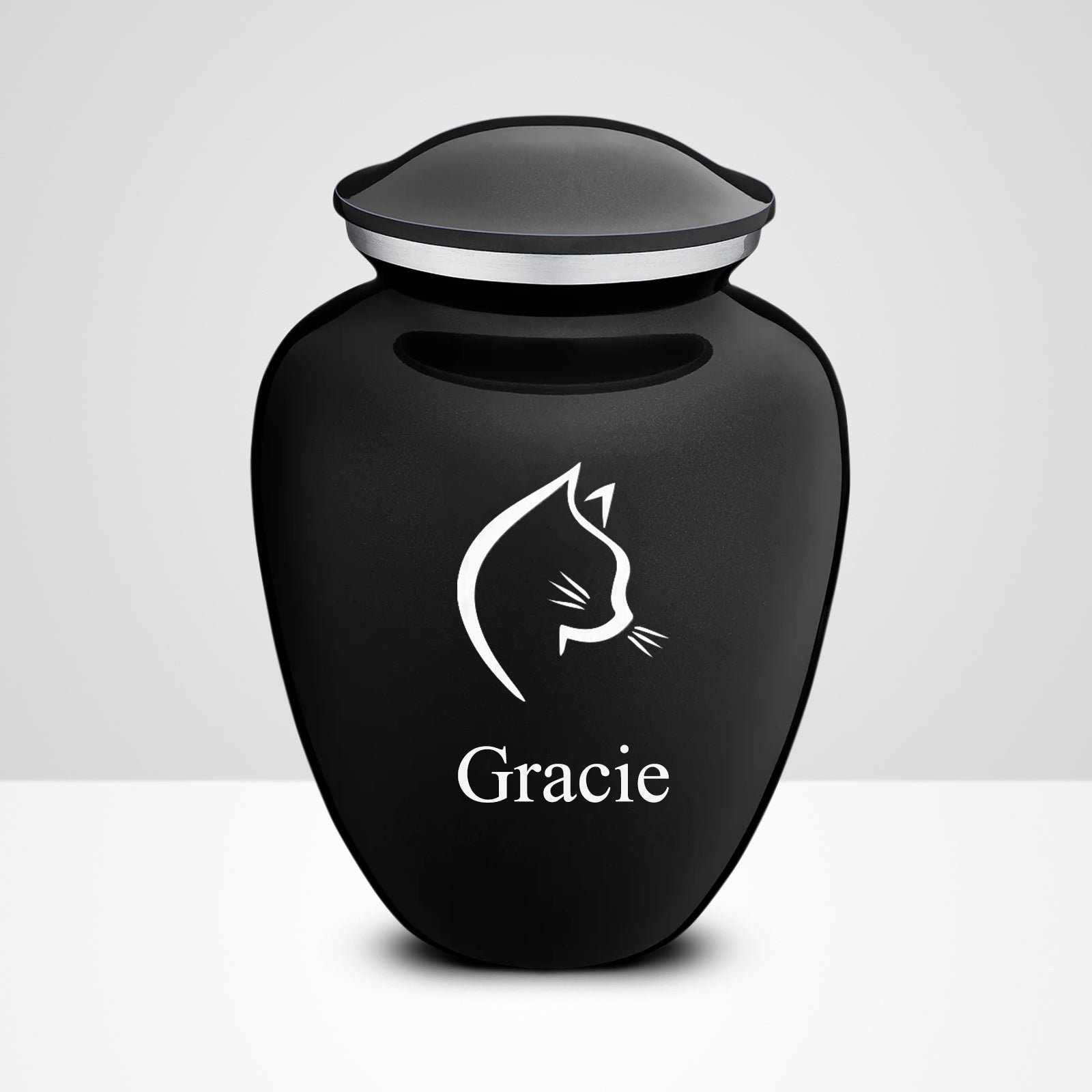 Custom cat Cremation Urns For Ashes Personalized  Pet Memorial Urn with Name - OARSE