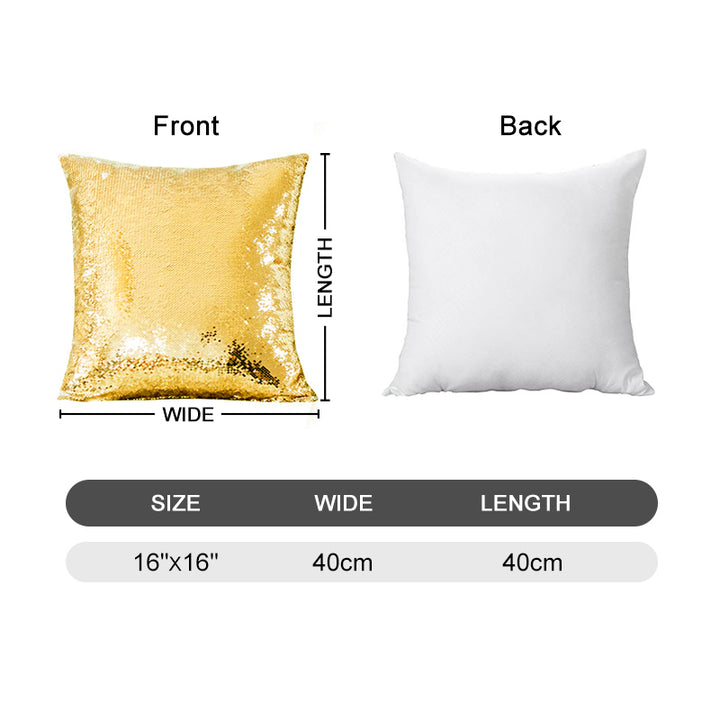 Customized Pet Reversible Sequin Pillow with Picture - OARSE