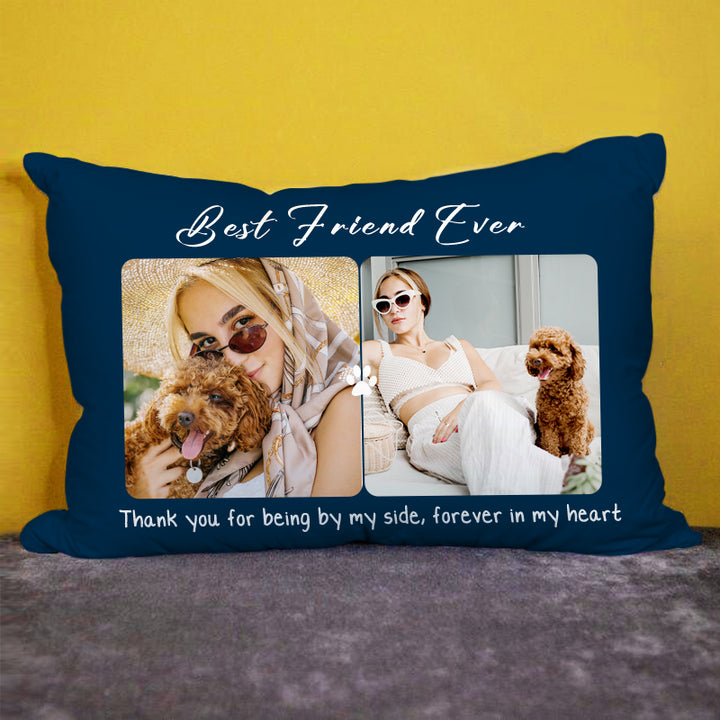 Customized Pet Throw Pillows with Names Personalized Photo Collage Pillow - OARSE