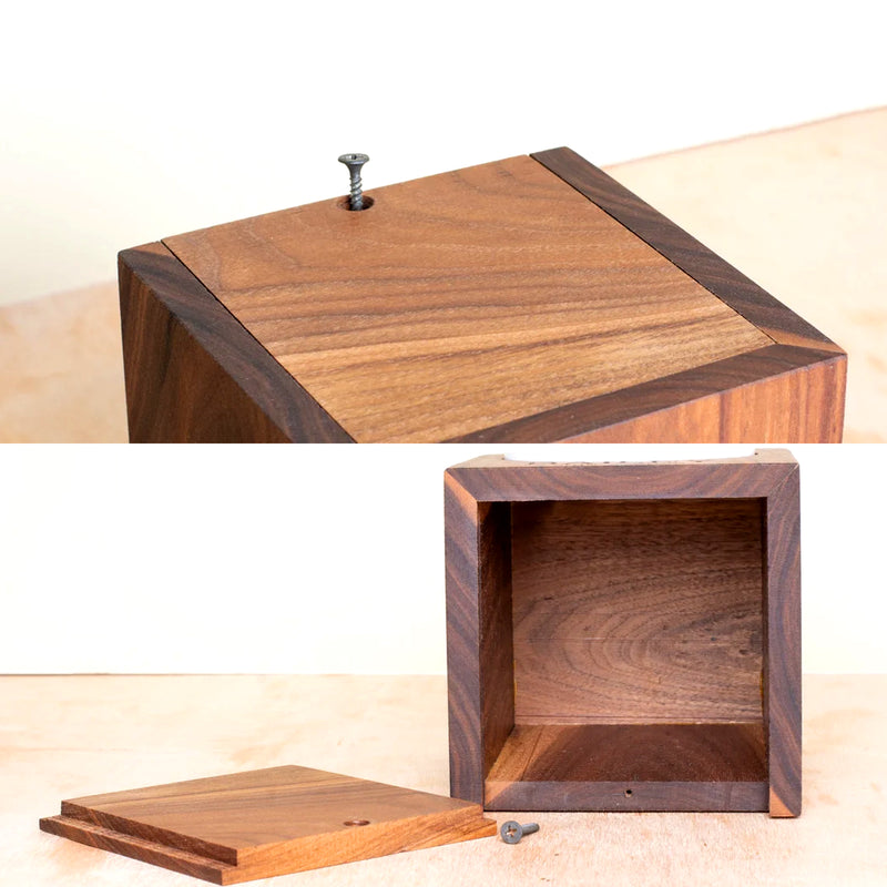 Personalized Pet Memorial Urn for Dogs and Cats Custom Keepsake Wooden Box for Ashes - OARSE