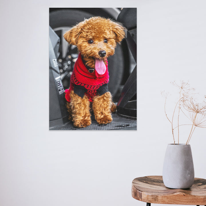 Personalized Pet Picture Posters with Dog Portraits Custom Poster Printing for Wall - OARSE