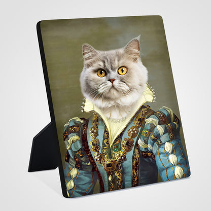 Personalized Pet Renaissance Standing Canvas from Photo - The Queen - OARSE