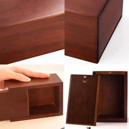 Personalized Photo Wooden Pet Urns For Ashes Box With Name Engraved - OARSE