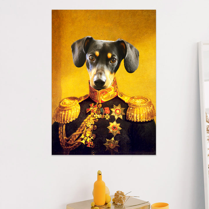 Personalized Pet Portraits Renaissance Poster Art with Dog Face for Home Decor - OARSE