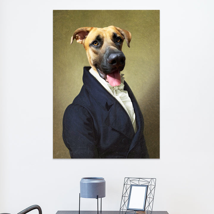 Personalized Pet Portraits Renaissance Poster Art with Dog Face for Home Decor - OARSE