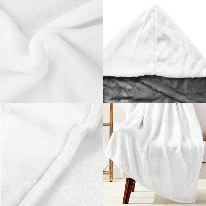 Custom Pet Hooded Blanket Made From Original Photo Personalized Snuggle Hoodie Blankets - OARSE