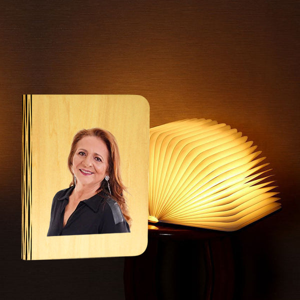 Custom Photo Folding Book Lamp - Oarse
