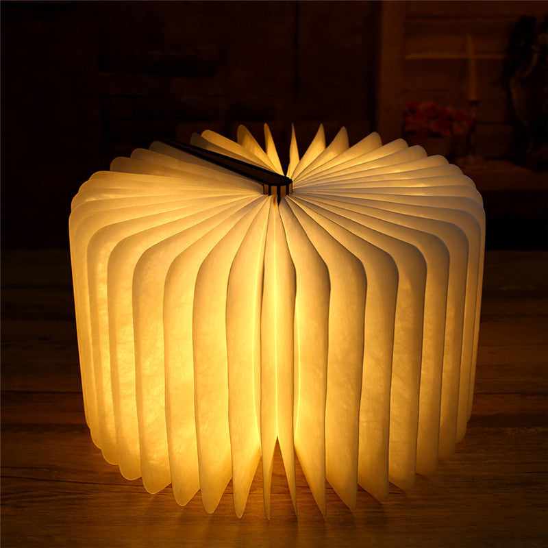 Custom Book Shape Night Light With Pet Picture - Oarse