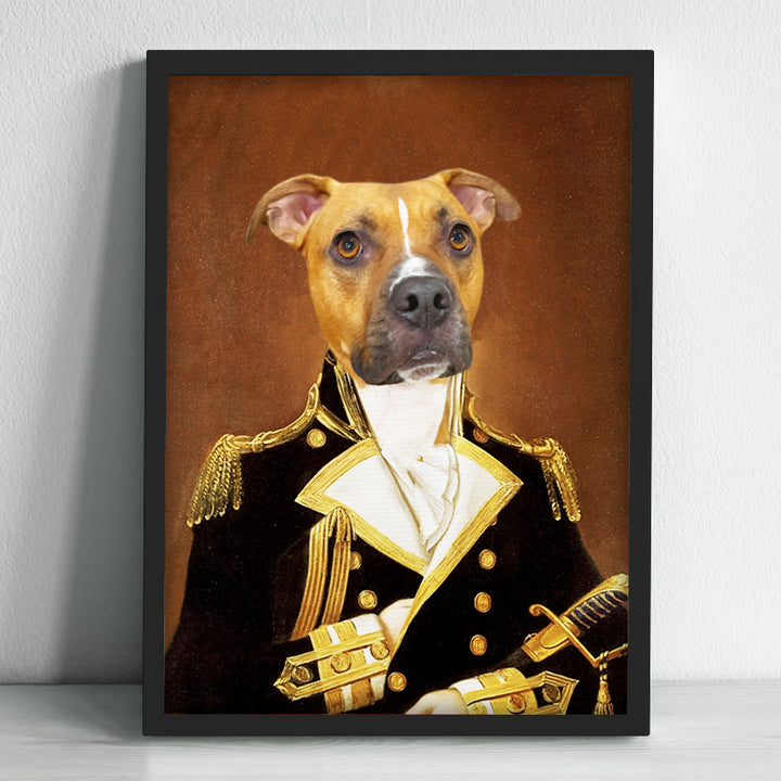 Personalized Dog Renaissance Painting with Pet Photo on Canvas - OARSE