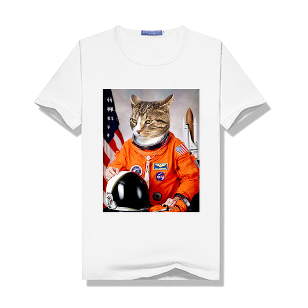 The Astronaut Custom Pet Women T Shirt - Oarse