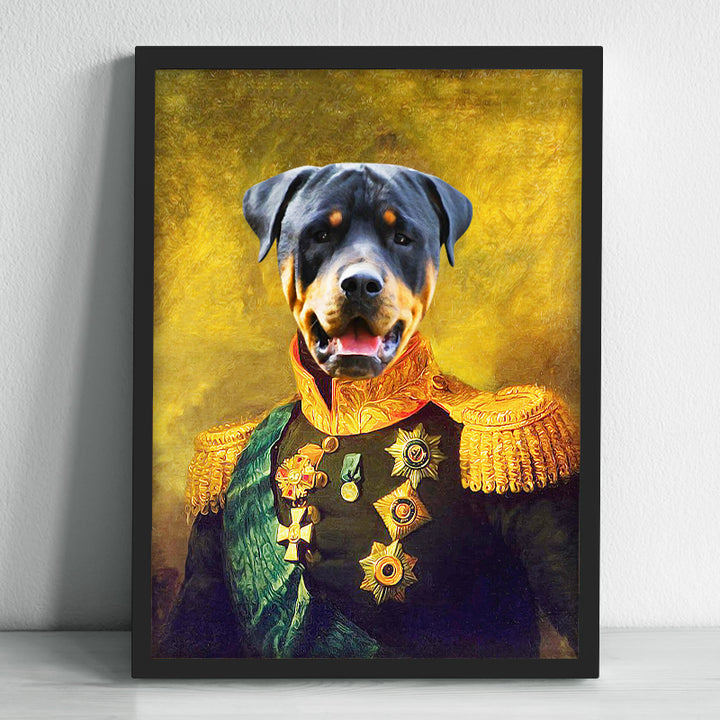 Pet Renaissance Portraits Painting Personalized Dog Memorial Canvas for Pet Lovers, Loss of Pet - OARSE