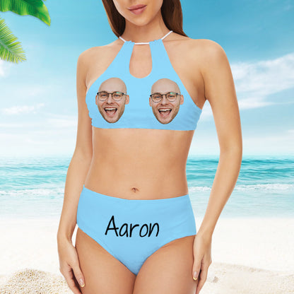 Custom Face Bathing Suit, Swimsuit With Face On It - Oarse