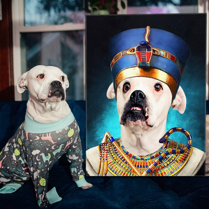 Queen Of Egypt Custom Portraits Of Pets - Oarse