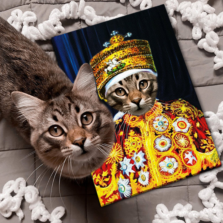 The African King Personalized Pet Canvas Art - Oarse