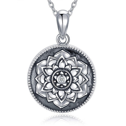 Personalized Photo Locket Necklace, Sterling Silver Lockets With Chains - Oarse