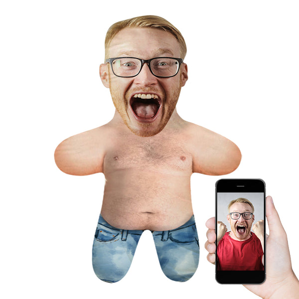 Hairy Man Mini Me Personalized Doll - Oarse
