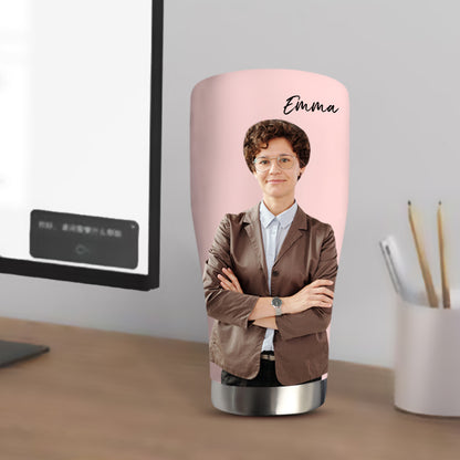Stainless Steel Personalized Tumblers With Pictures 30 oz for Teacher - Oarse