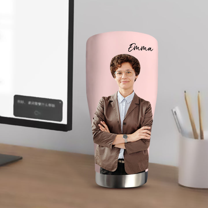 Stainless Steel Personalized Tumblers With Pictures 30 oz for Teacher - Oarse