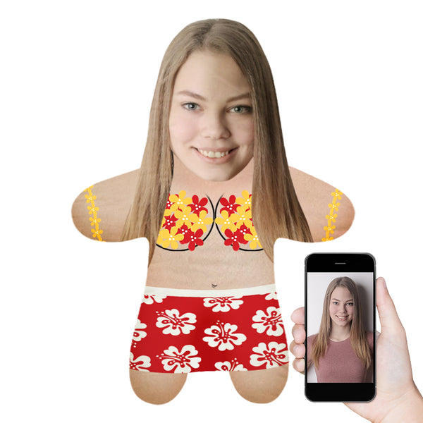 Hawaiian Girl Mini Me Personalized Doll - Oarse