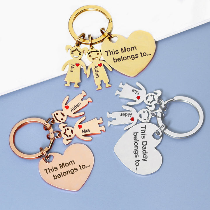 Baby Doll Personalized Engraved Keychains, Engraved Keychains Near Me - Oarse