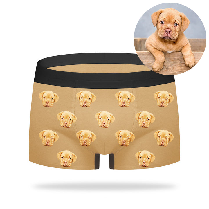 Custom Pet Face Boxer Briefs - Oarse