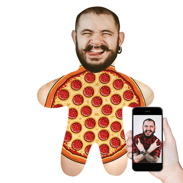 Personalized Pizza Mini Me Doll Cushion - Oarse