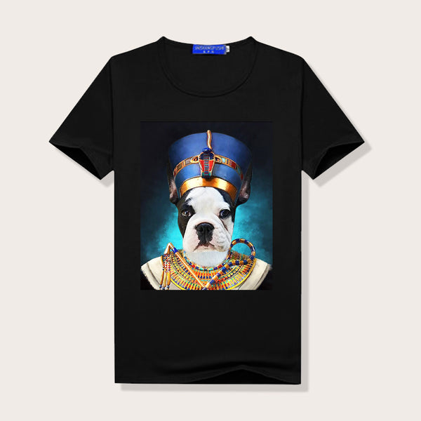 Queen Of Egypt Custom Pet Face Women T Shirt - Oarse