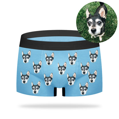 Custom Pet Face Boxer Briefs - Oarse