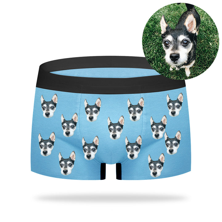 Custom Pet Face Boxer Briefs - Oarse