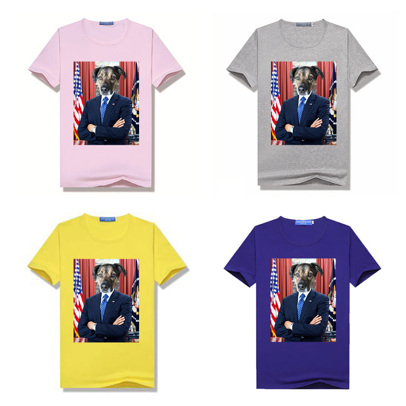 The Chief Custom Pet T Shirt For Women - Oarse