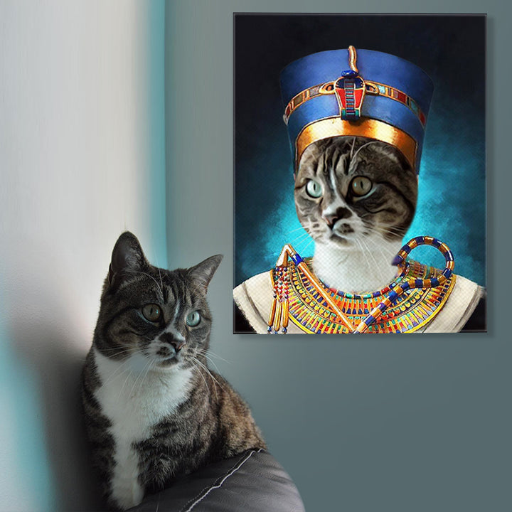 Queen Of Egypt Custom Portraits Of Pets - Oarse