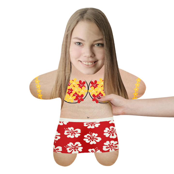 Hawaiian Girl Mini Me Personalized Doll - Oarse