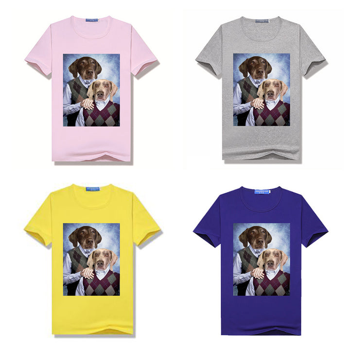 Step Brothers Personalized 2 Pet Face Women T Shirt - Oarse