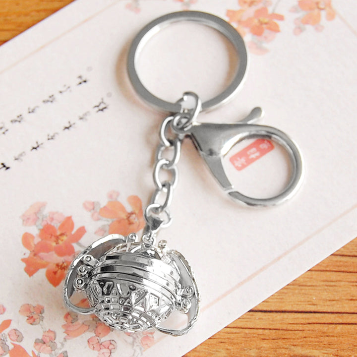 Angel Wing Locket Keychain With Photo, 4 Picture Locket Keychain - Oarse
