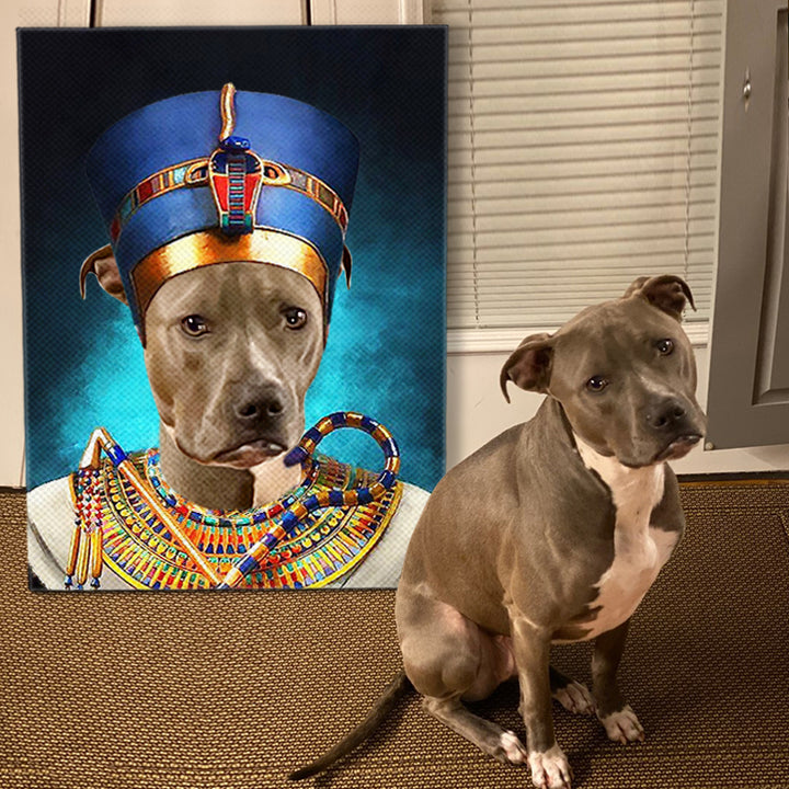 Queen Of Egypt Custom Portraits Of Pets - Oarse