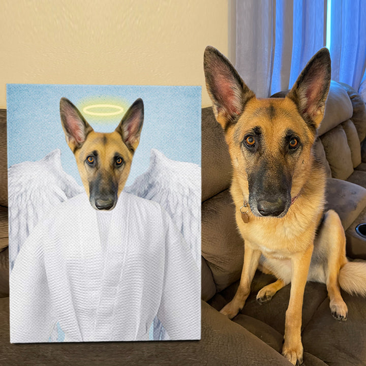 The Angel Personalized Pet Memorial Portraits - Oarse
